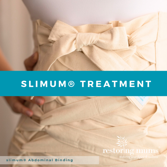 Restoring mums slimum Belly binding postnatal slimming wellness