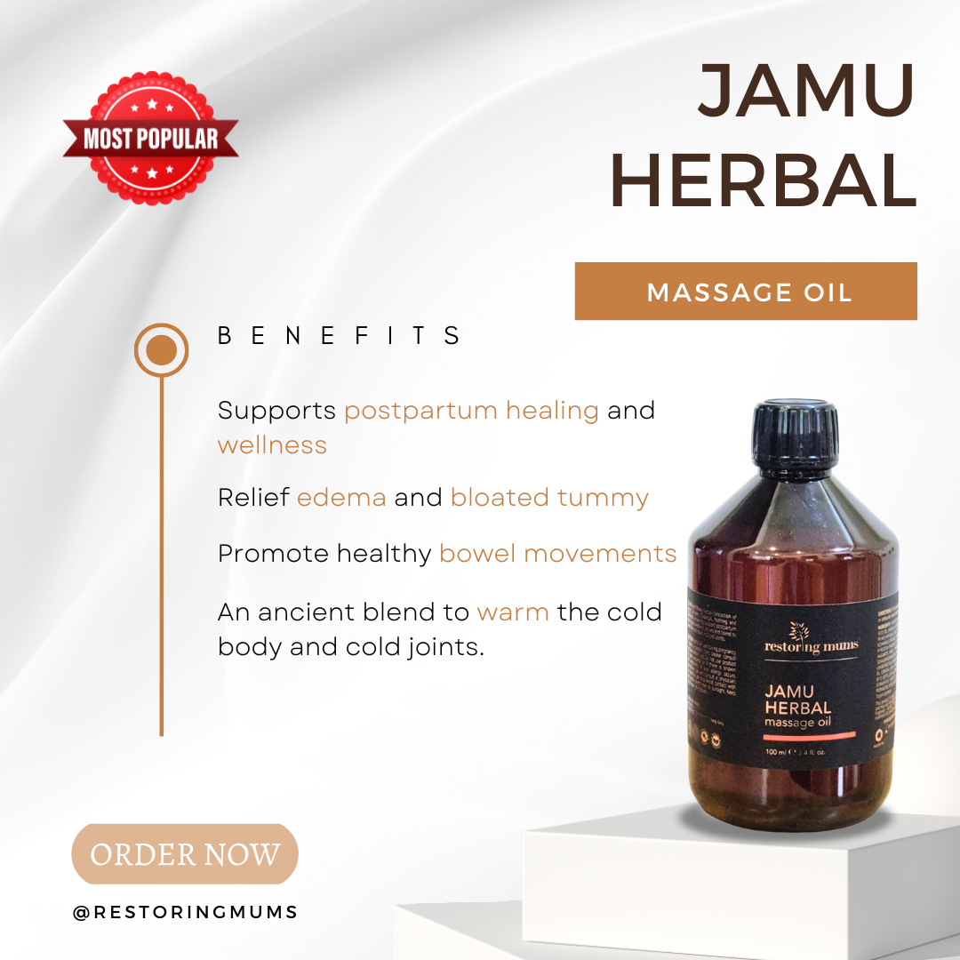 Professional Series : Jamu Herbal Massage Oil (Set of 3)
