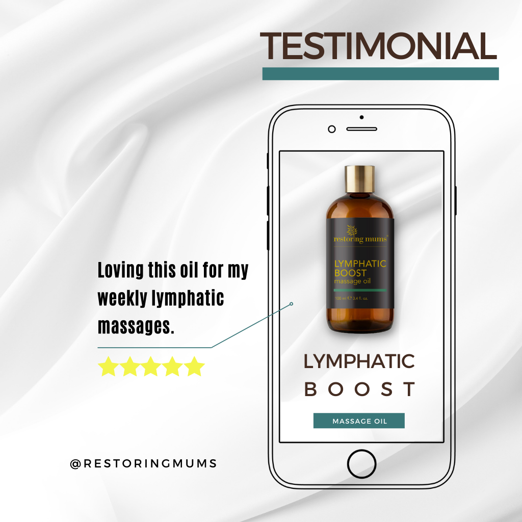 Lymphatic Boost Massage Oil