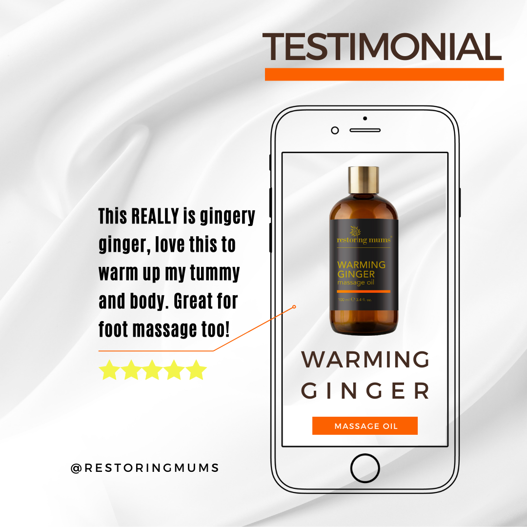 Warming Ginger Massage Oil
