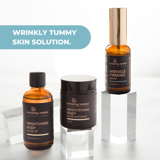 Wrinkly Tummy Skin Solution