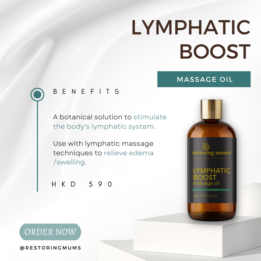 Lymphatic Boost Massage Oil