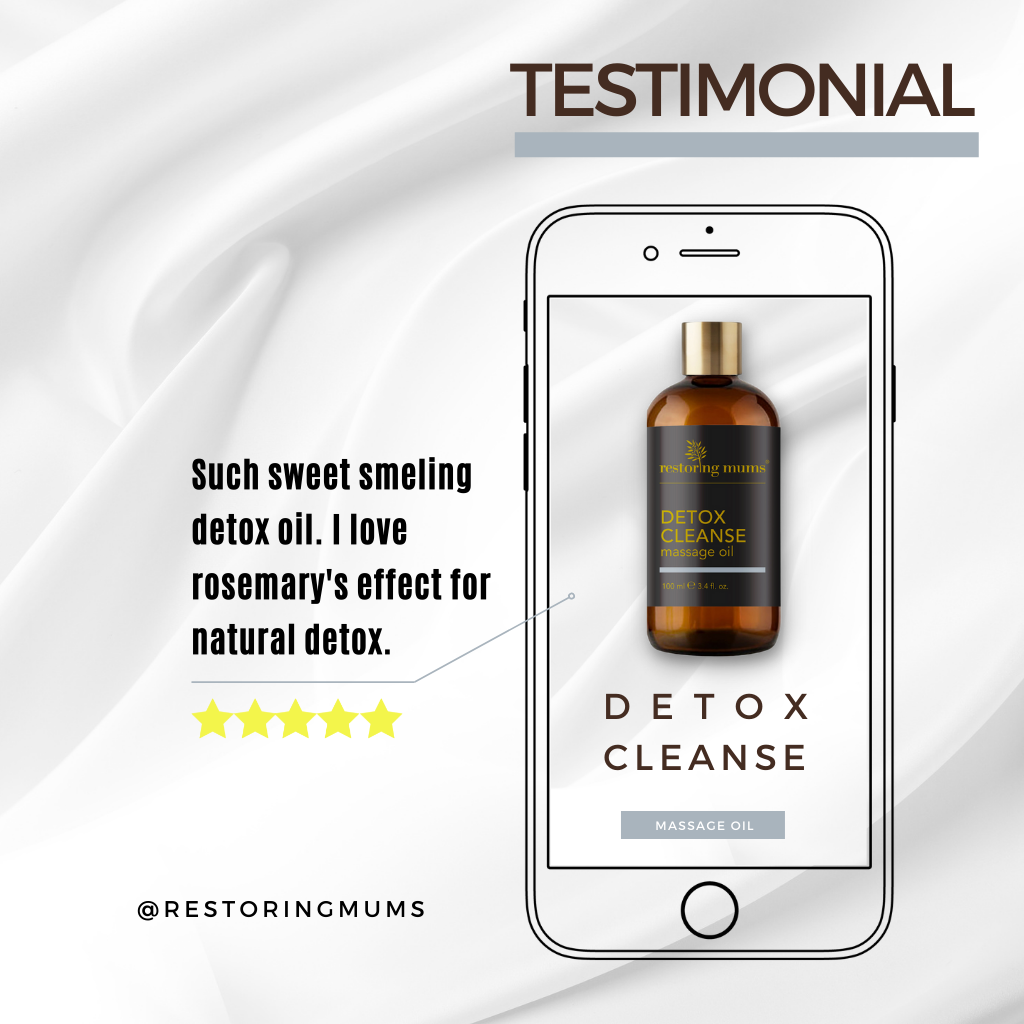 Detox Cleanse Massage Oil